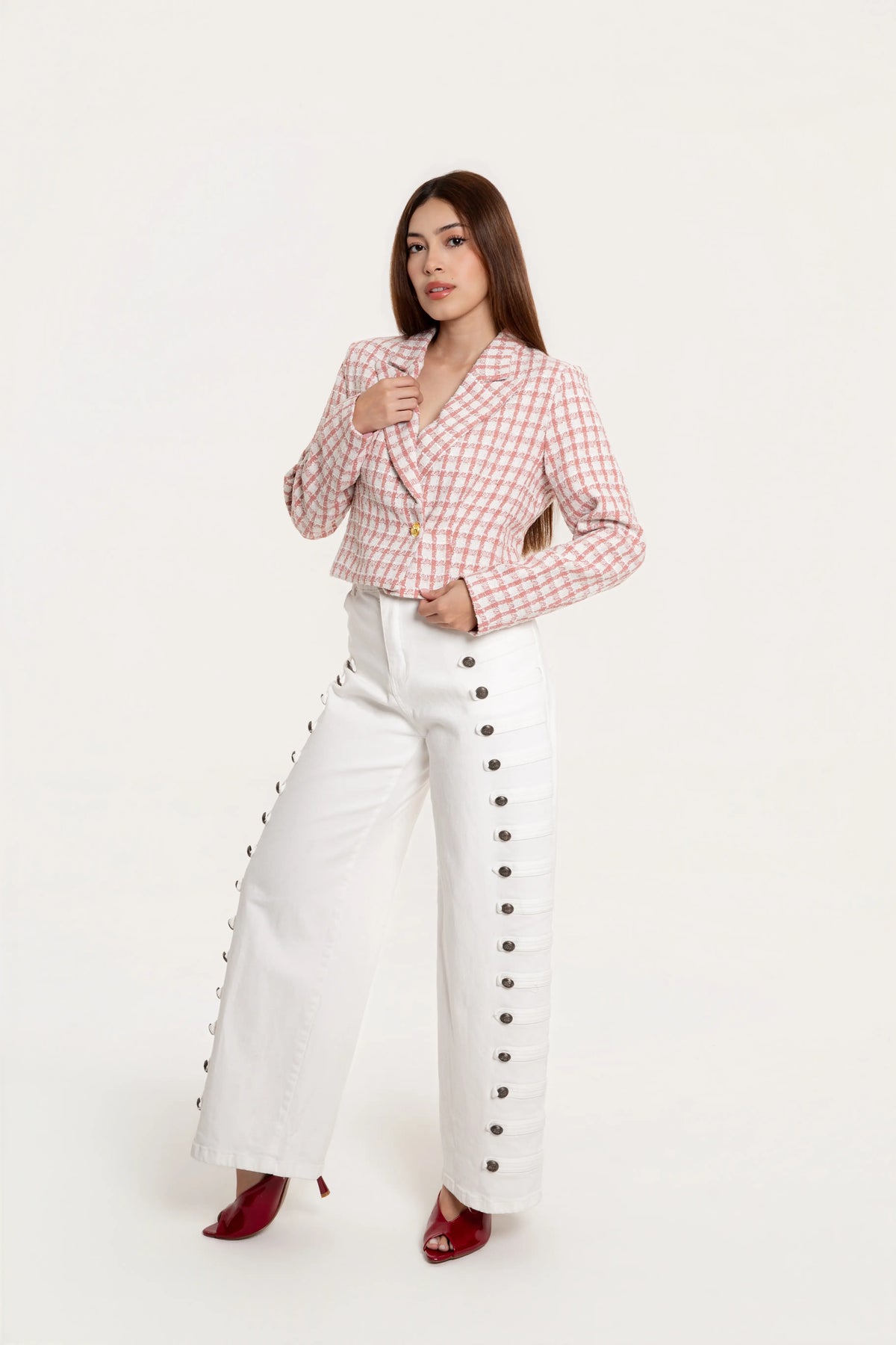 Blazer Camille Rosa
