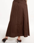 Falda Maxi Siena Chocolate