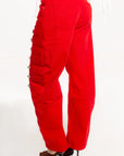 Jeans Wide Leg Imperial Rojo