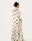 Conjunto Top Capa y Falda Ivory Dots Amarillo