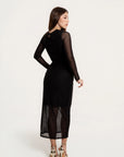 Vestido Midi Alessia Negro
