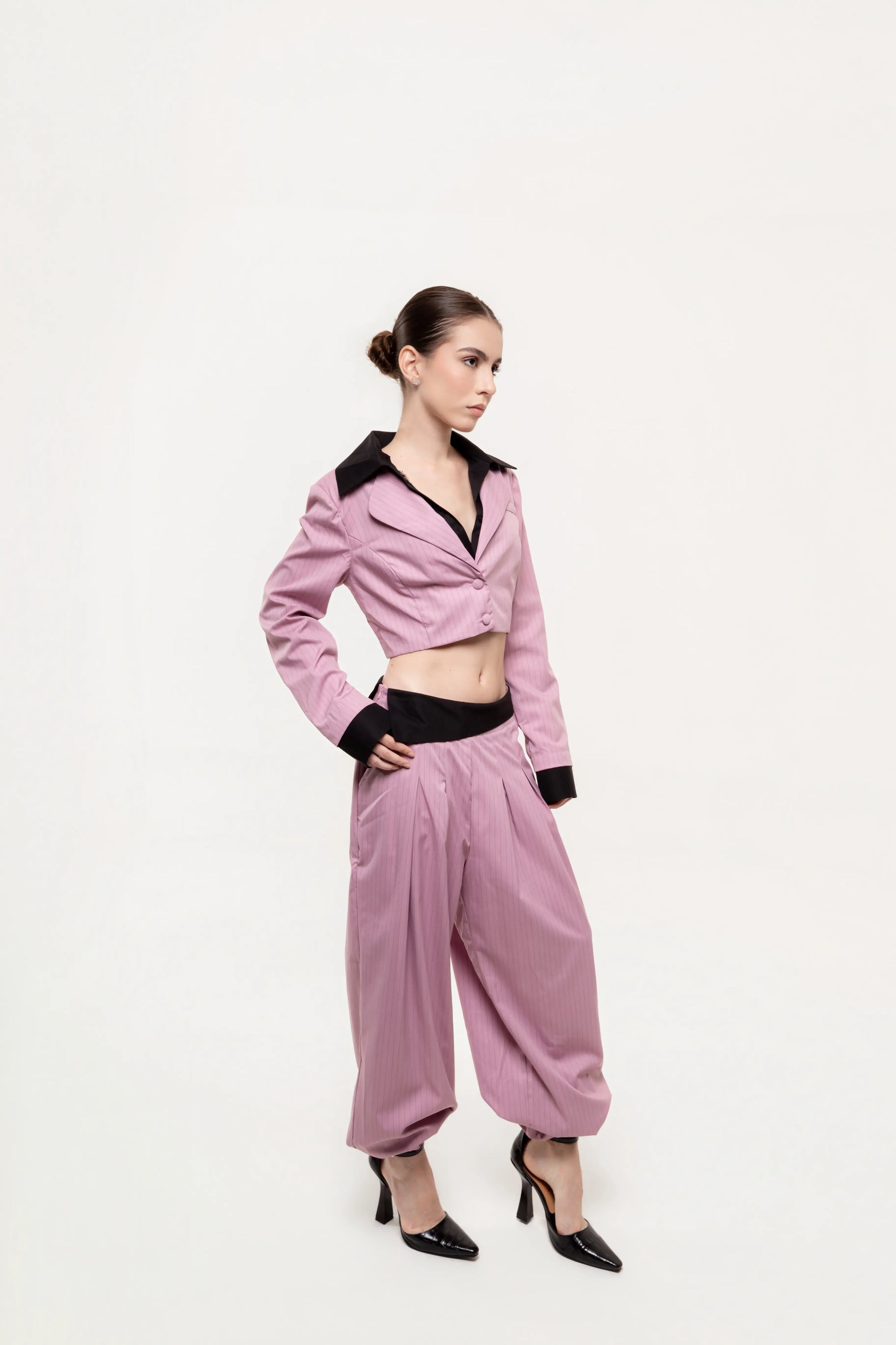 Conjunto Rosa Noir