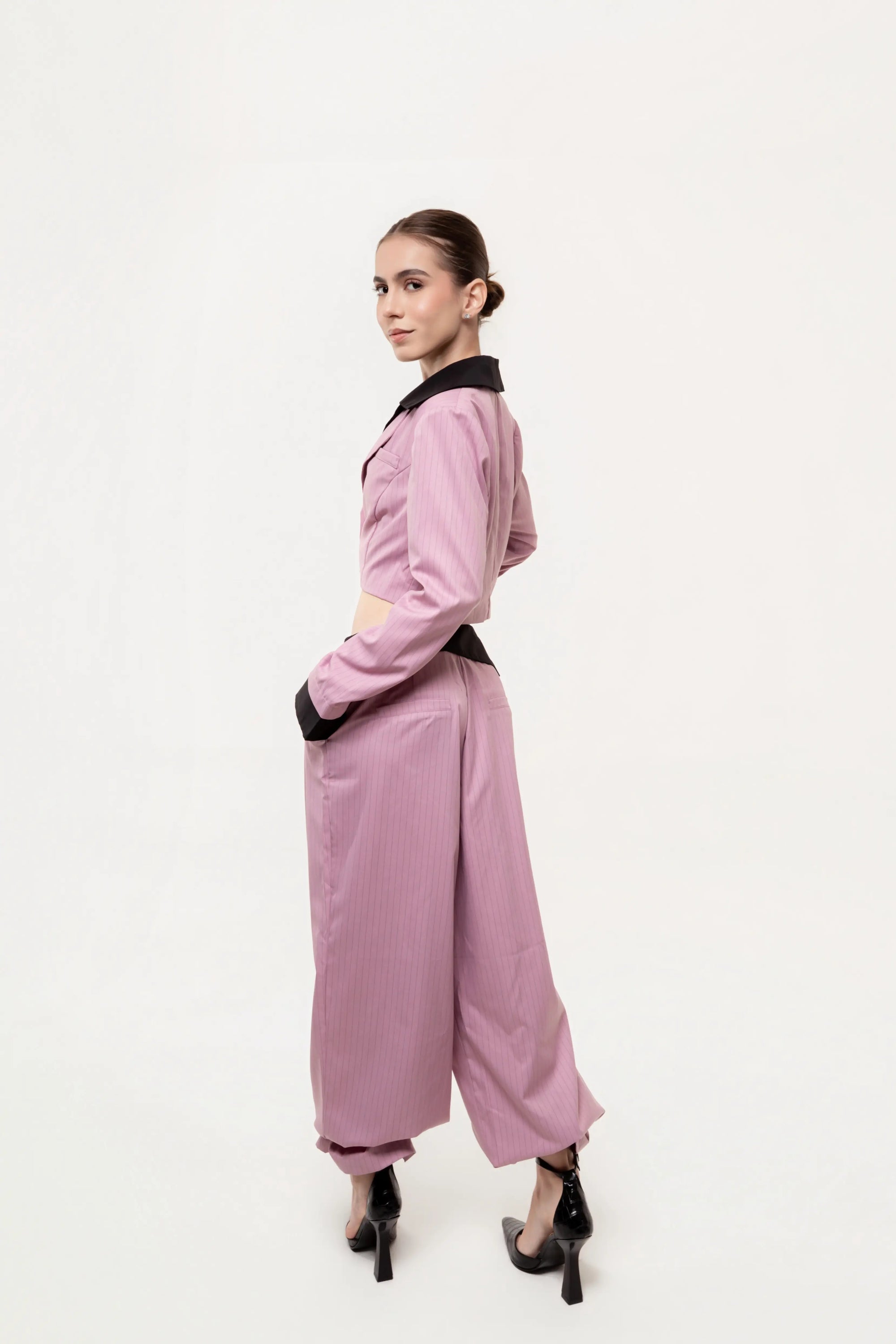 Conjunto Rosa Noir