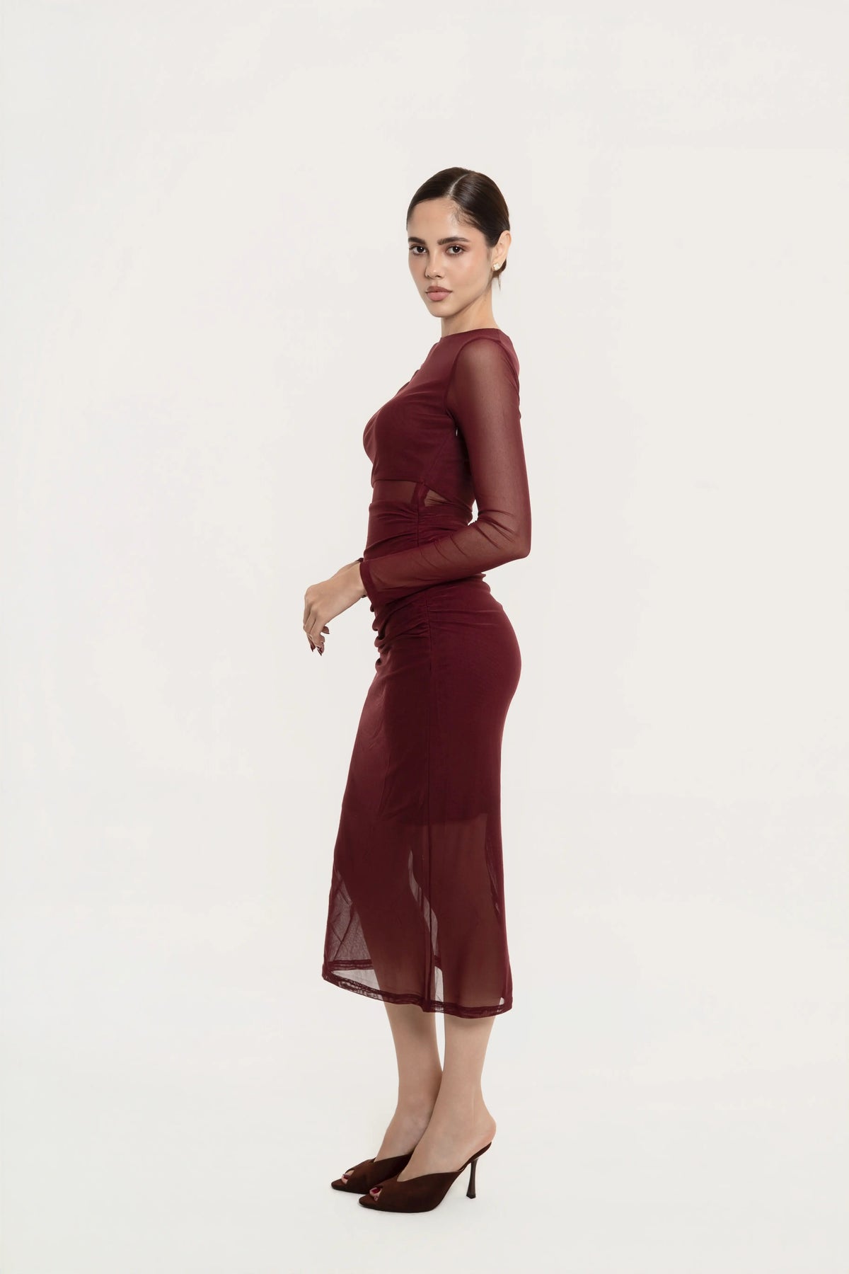 Vestido Midi Alessia Vino