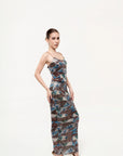 Conjunto de Lentejuelas Top y Falda Maxi