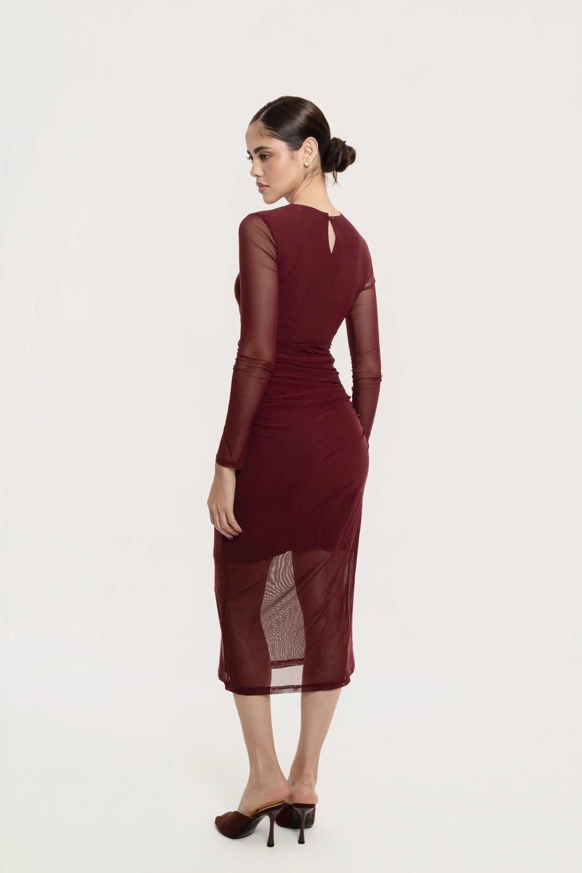 Vestido Midi Alessia Vino