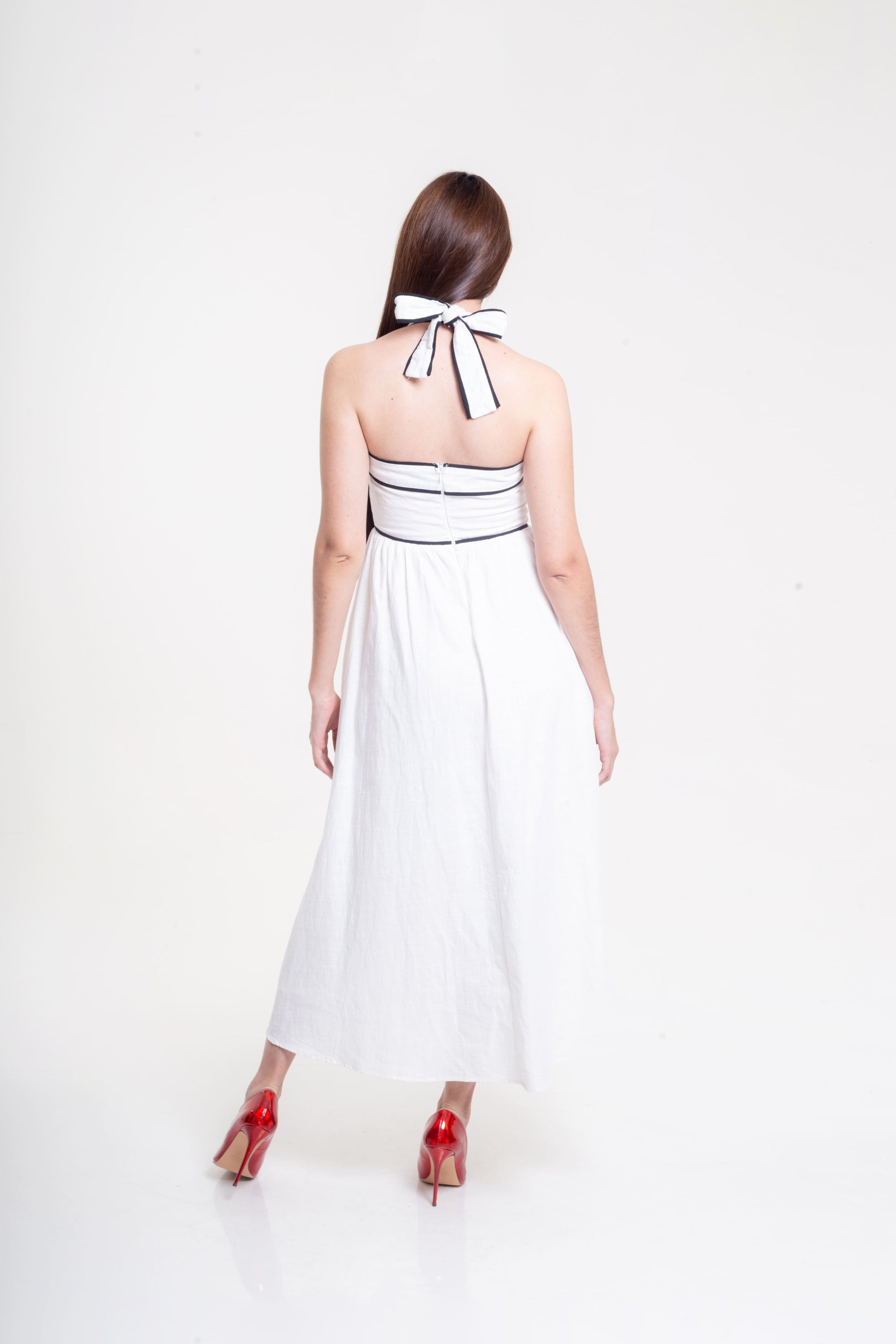 Vestido Midi Blanco