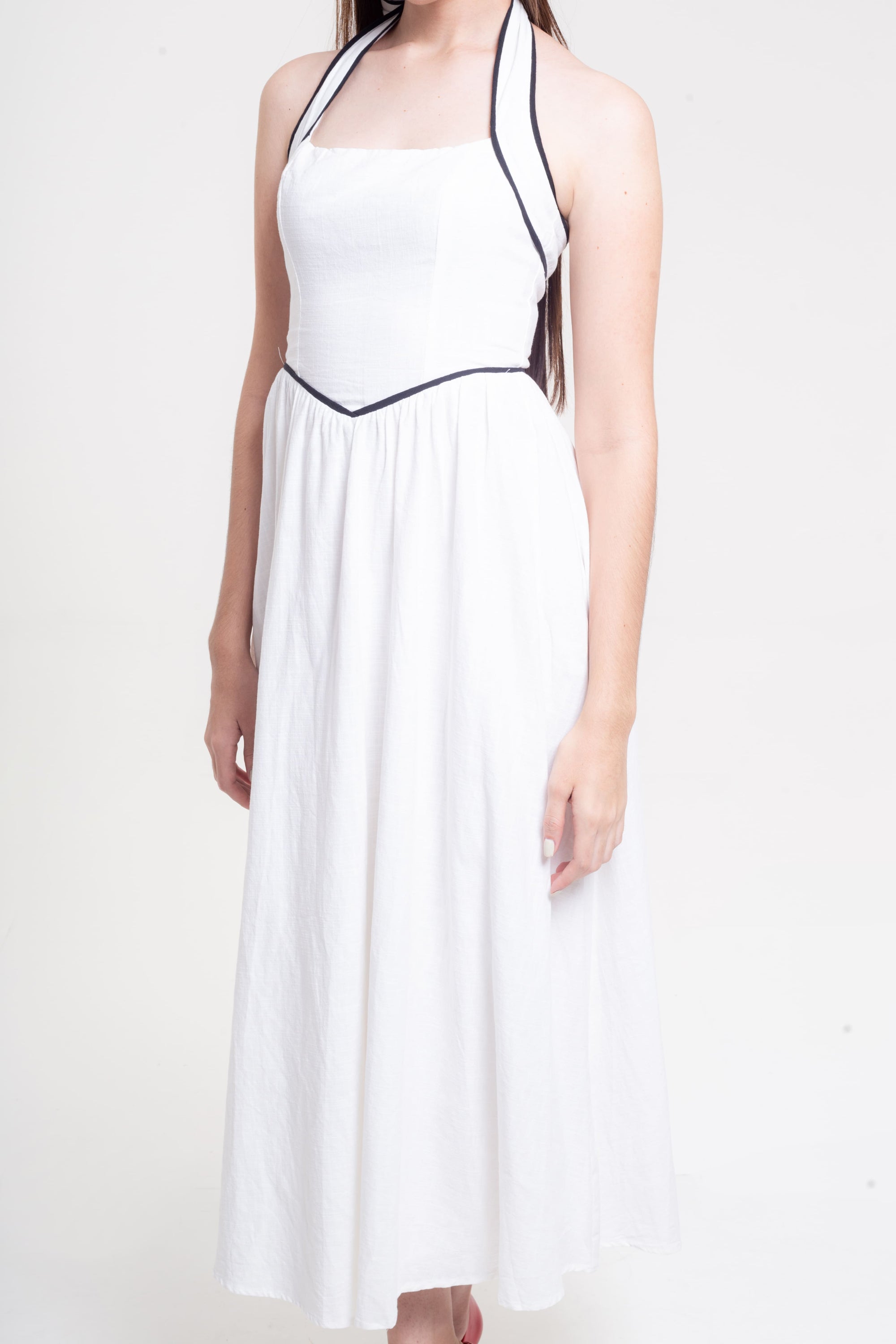 Vestido Midi Blanco