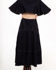Conjunto Amara Denim Azul Oscuro de Dos Piezas