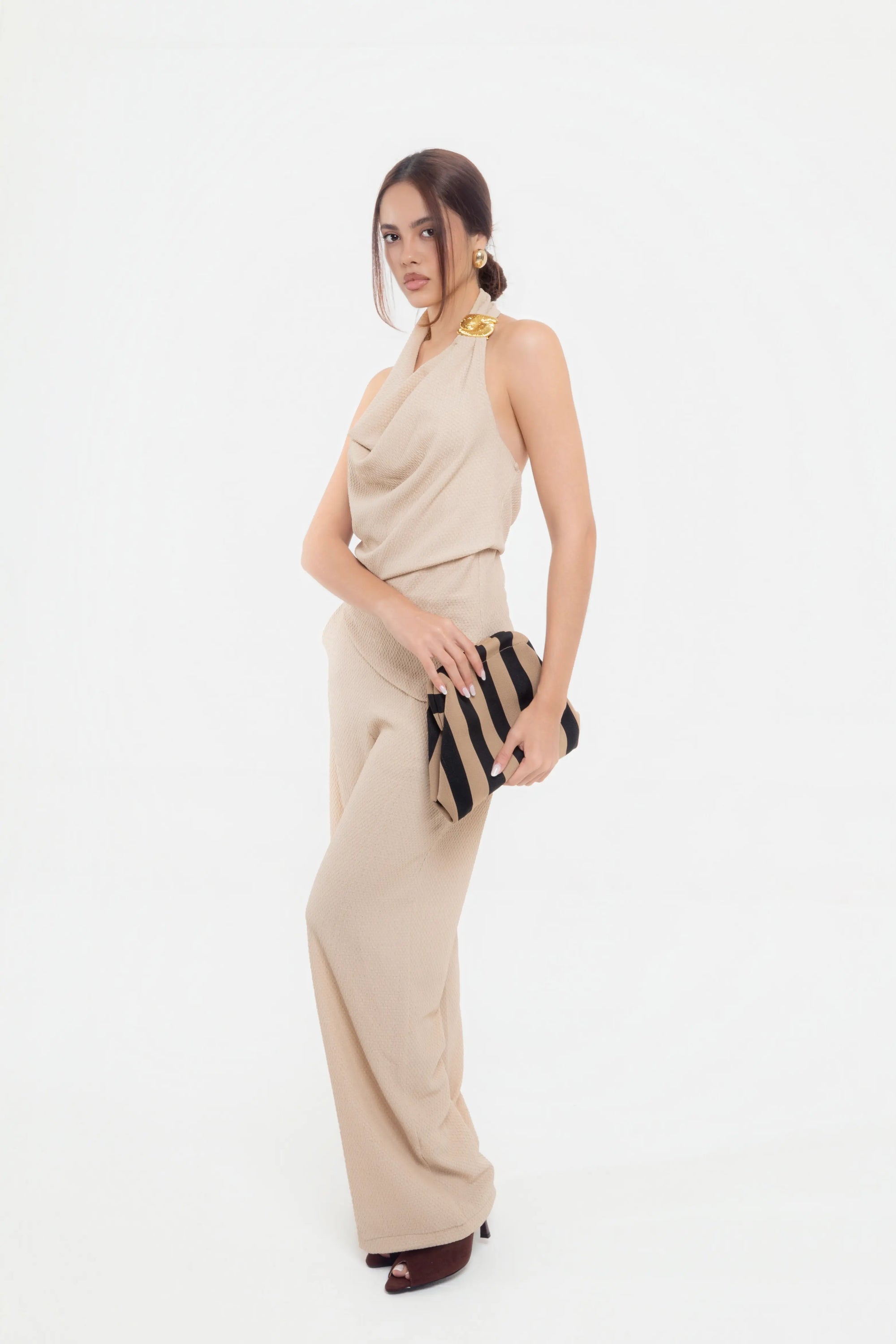 Conjunto Dos Piezas Beige