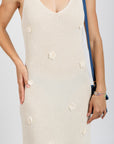 Vestido Tejido Beige