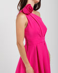Vestido Corto Rosa