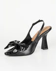 Zapatillas Negro con Moño