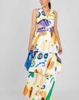 Vestido Multicolor Figuras