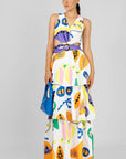 Vestido Multicolor Figuras