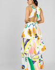 Vestido Multicolor Figuras
