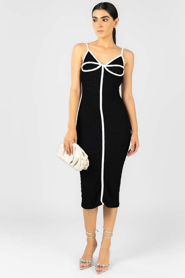 Vestido Negro Tirante