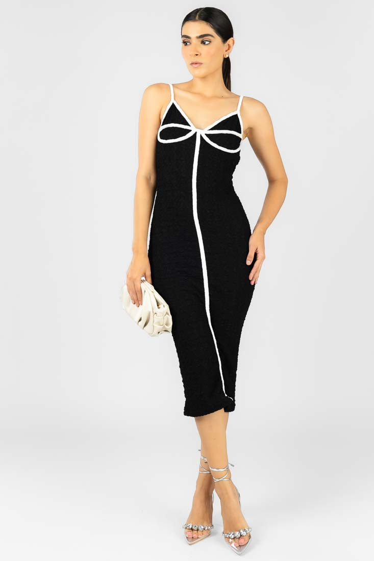 Vestido Negro Tirante