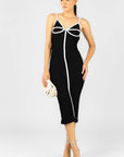 Vestido Negro Tirante