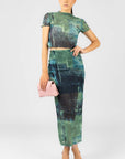 Conjunto Mesh Verde