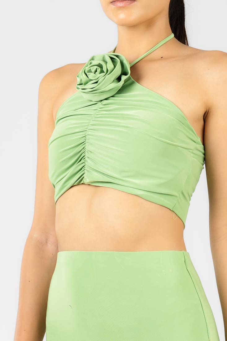 Conjunto Verde Flor
