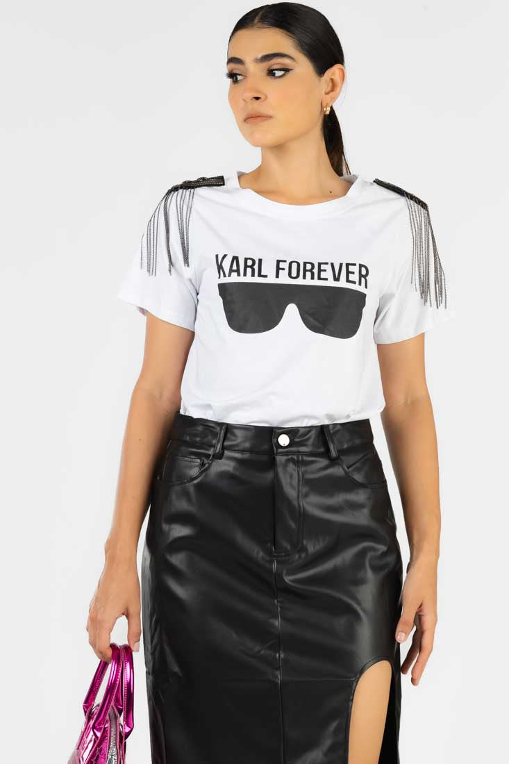 Playera Blanca Forever