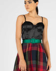 Top Strapless Negro