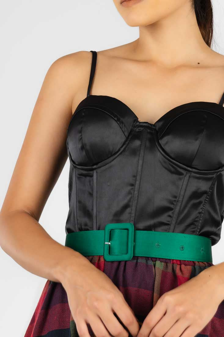Top Strapless Negro