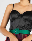 Top Strapless Negro