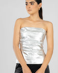 Top Plata Metálico