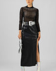 Pantiblusa Negra Brillos
