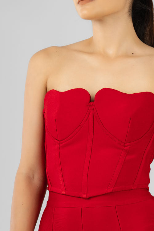 Conjunto Rojo Corazón
