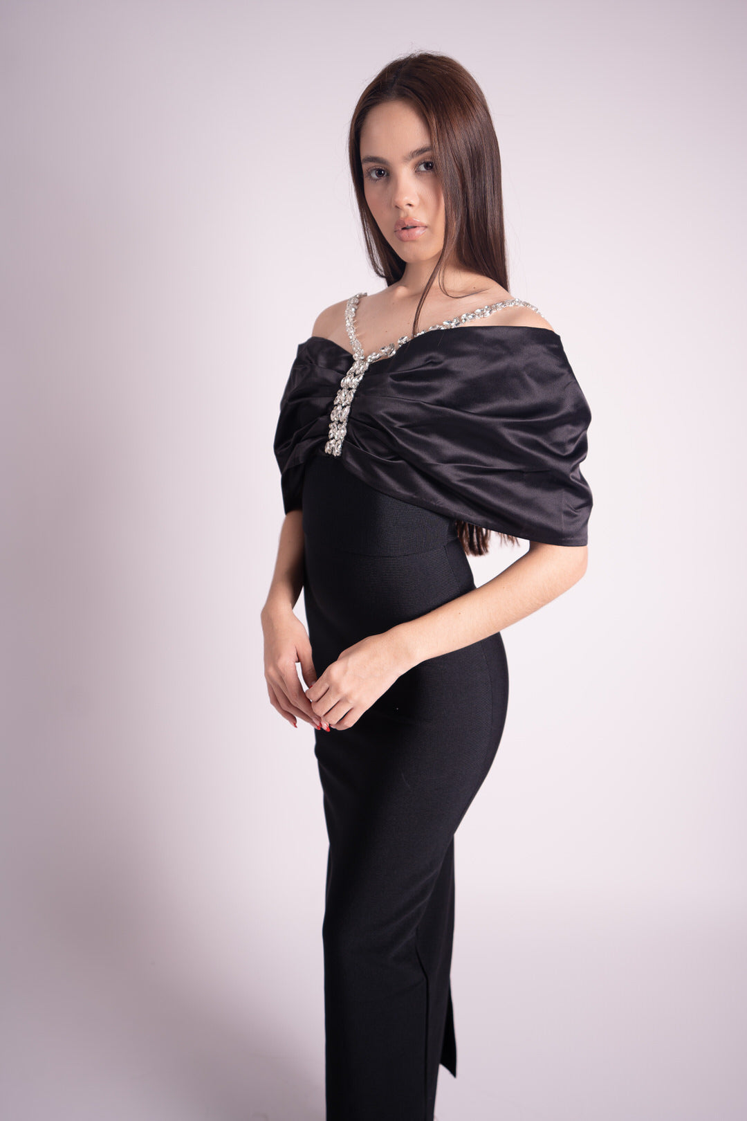 Vestido Midi Negro