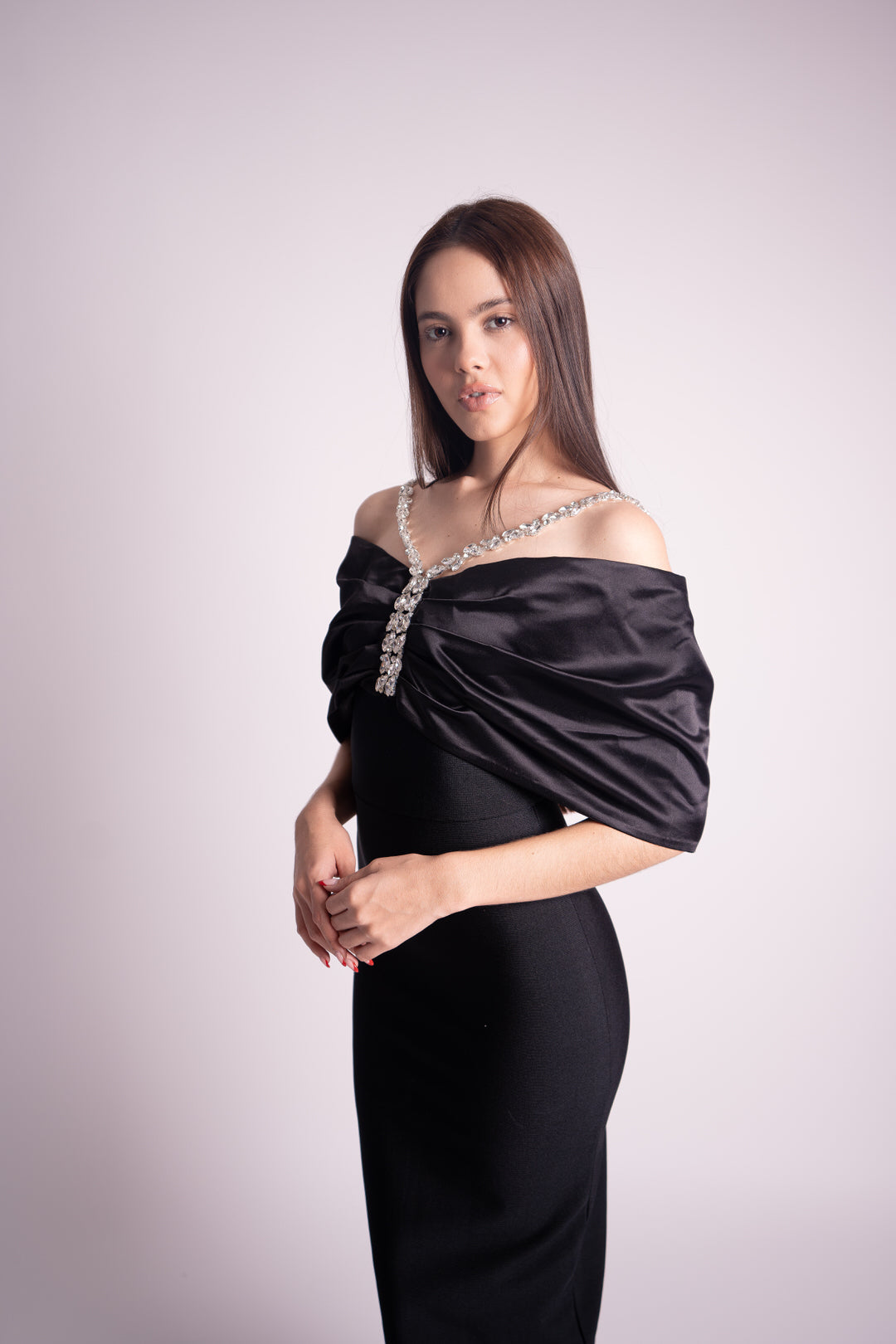 Vestido Midi Negro