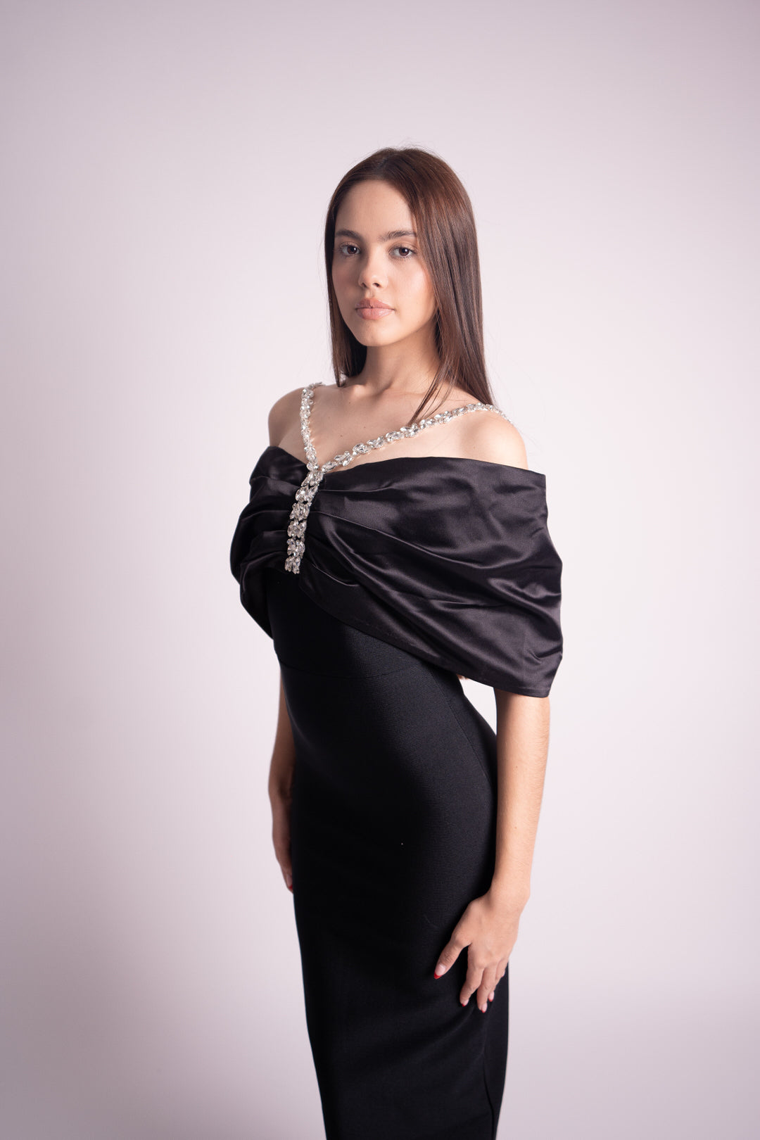 Vestido Midi Negro