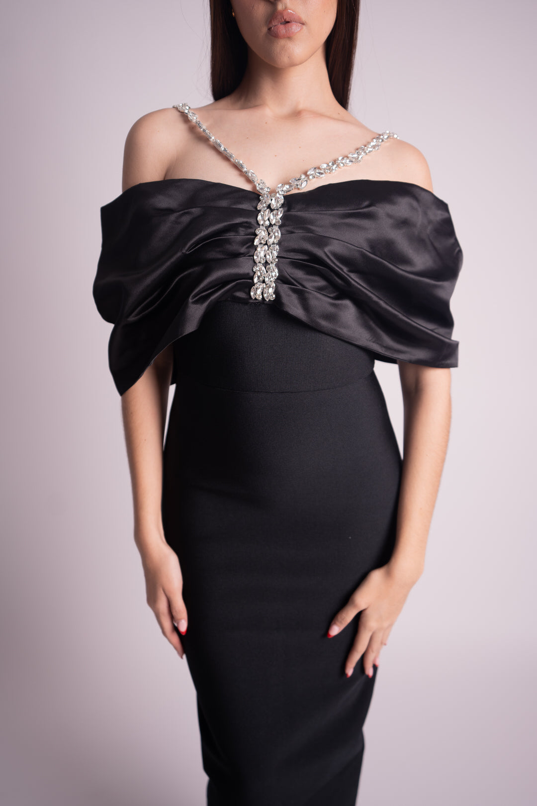 Vestido Midi Negro