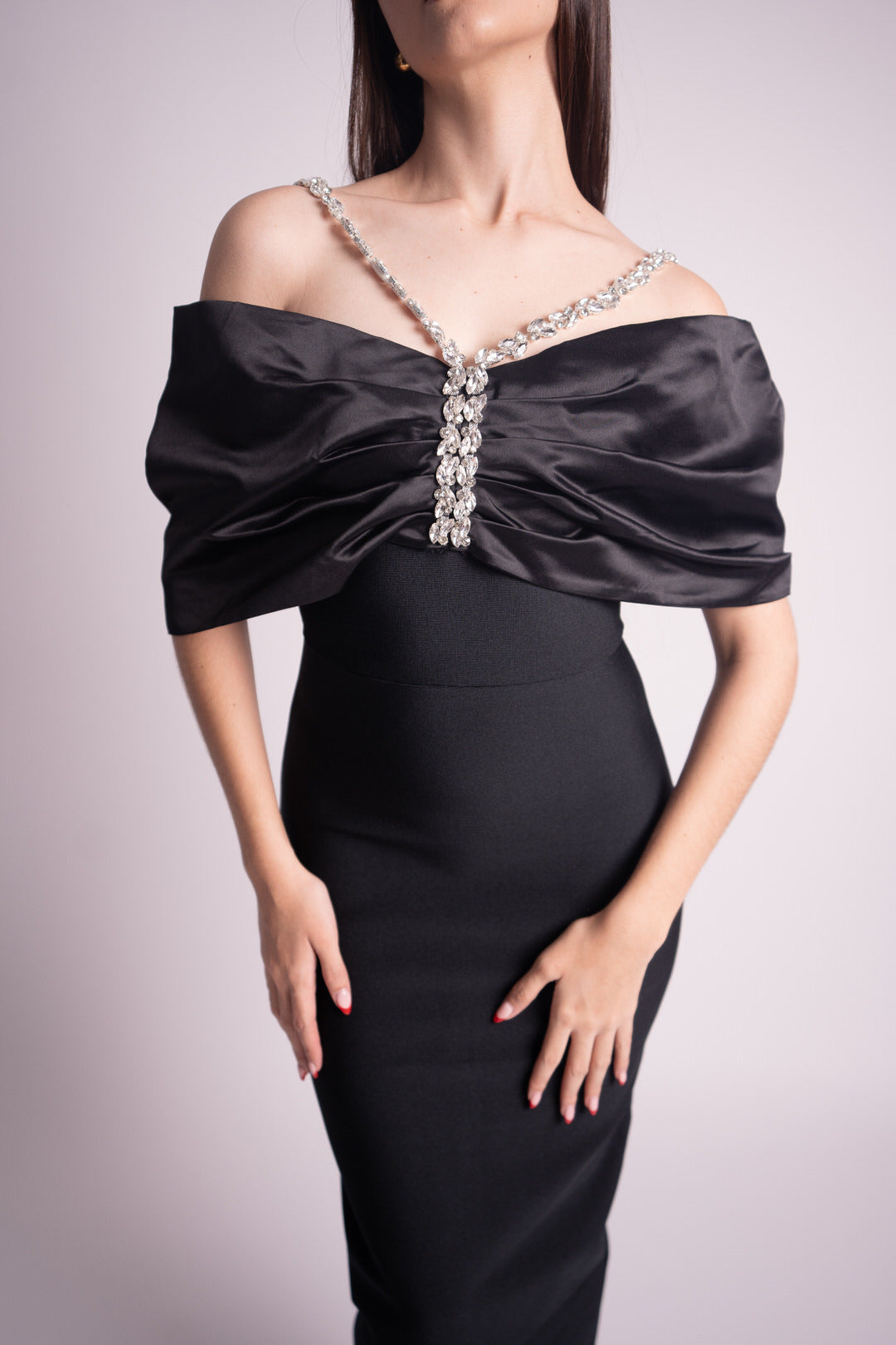 Vestido Midi Negro