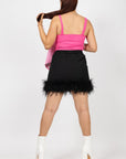 Falda Plumas