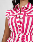 Vestido Rayado