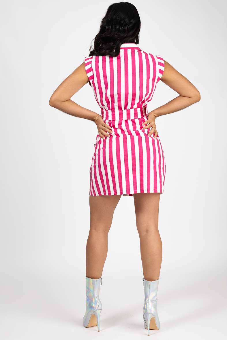 Vestido Rayado