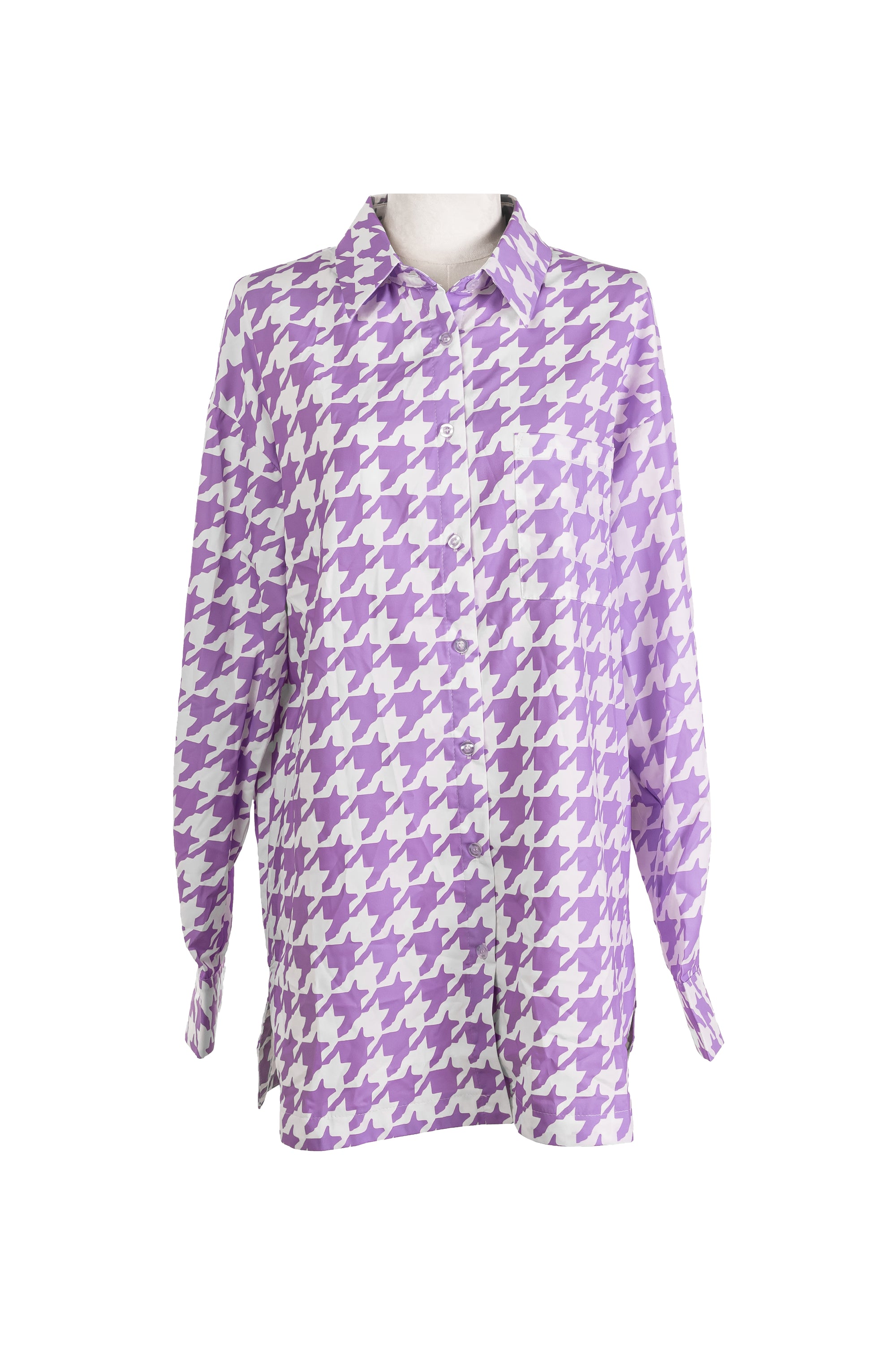 Blusa Manga Larga Lila