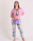 Blusa Rosa